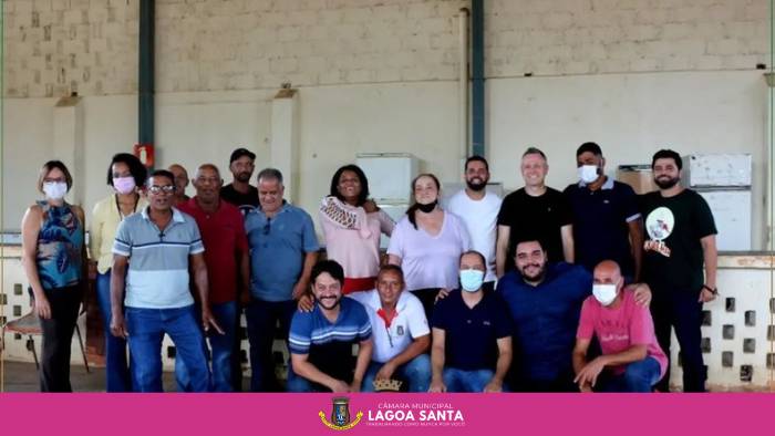 Vereadora Lavina em encontro com a comunidade na Câmara de Lagoa Santa